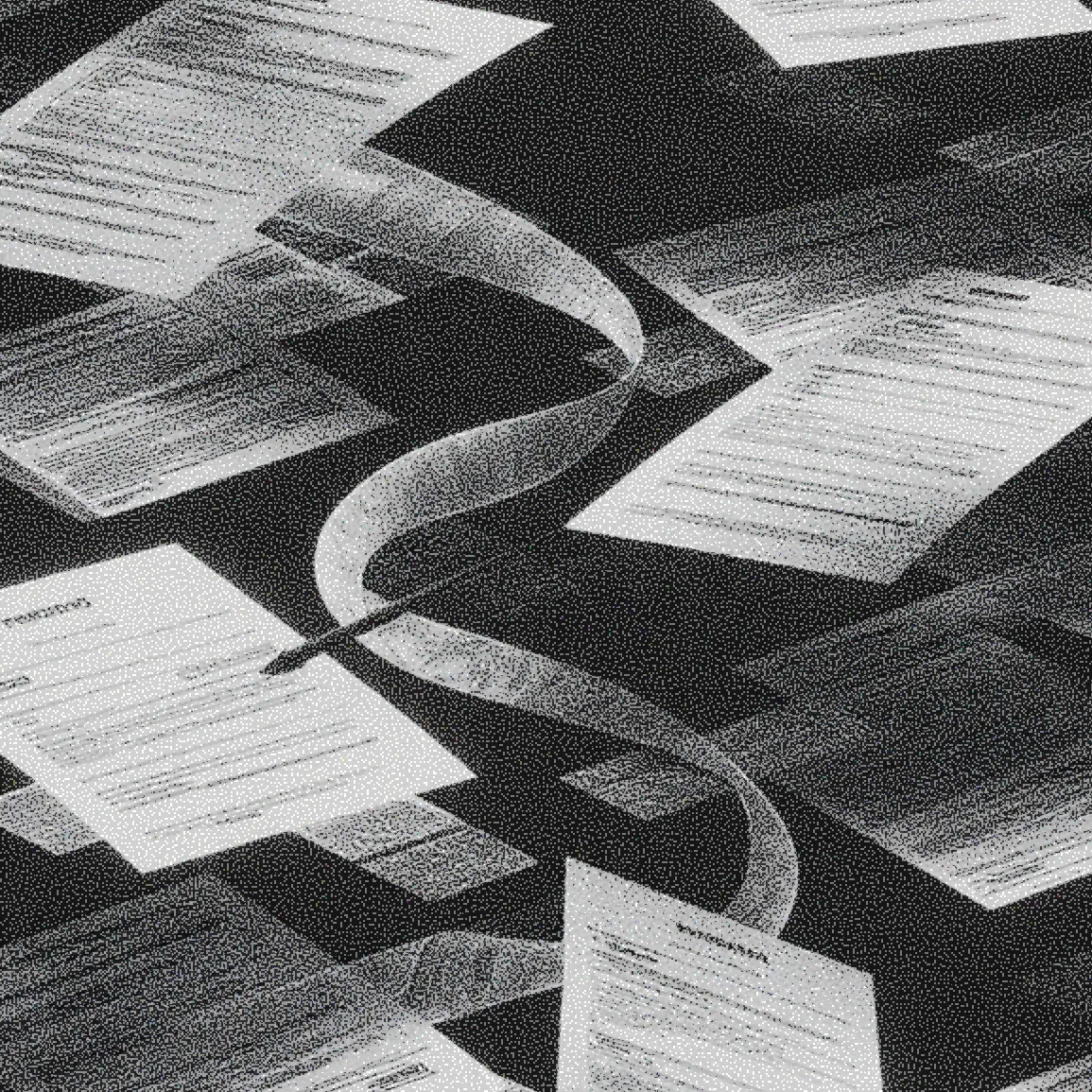 Abstract landscape illustration 3