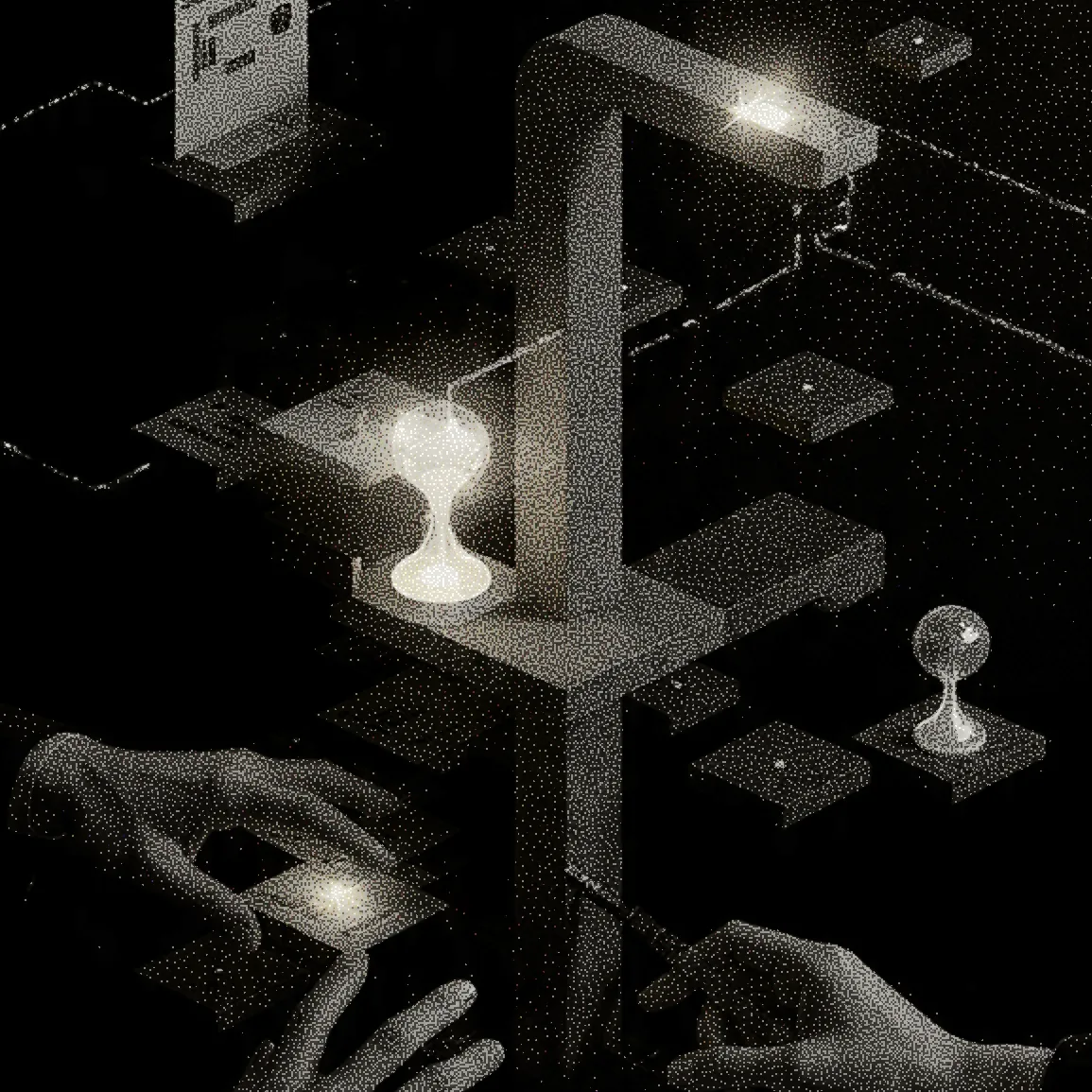 Abstract landscape illustration 3